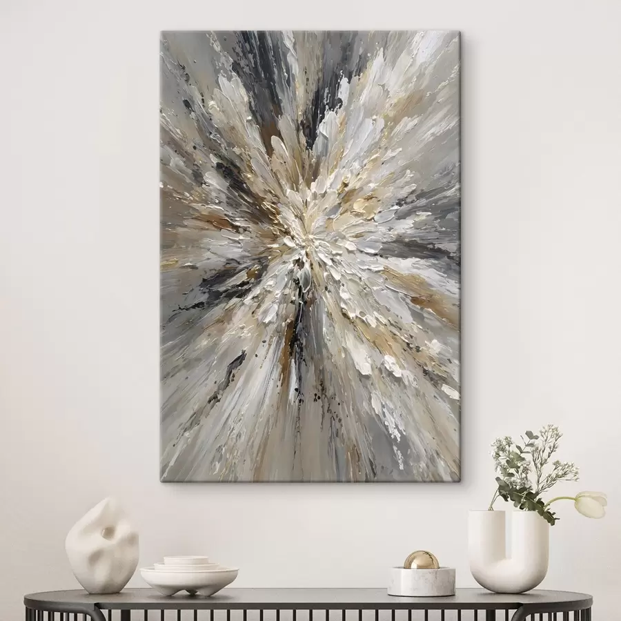 wall murals an explosion of colours in the style of oil painting s49556