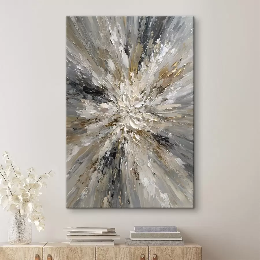 wall murals an explosion of colours in the style of oil painting s49557