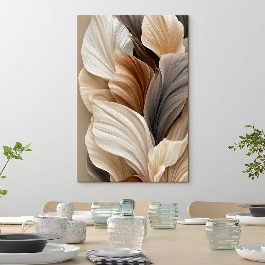 wall murals Abstract Leaves s49619