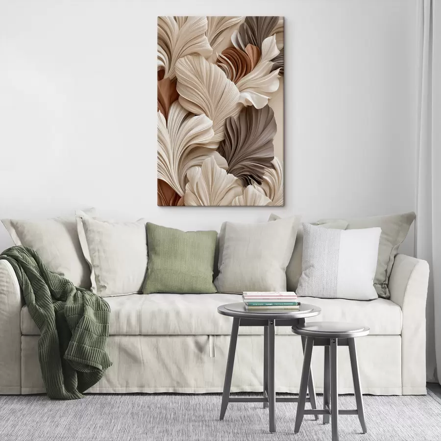 wall murals Abstract Leaves s49620
