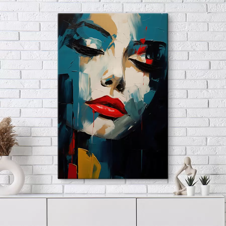 wall murals Abstract Portrait s49627