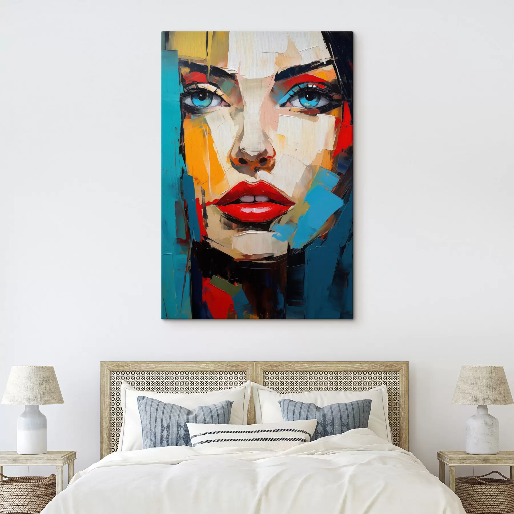 wall murals Abstract Portrait s49628