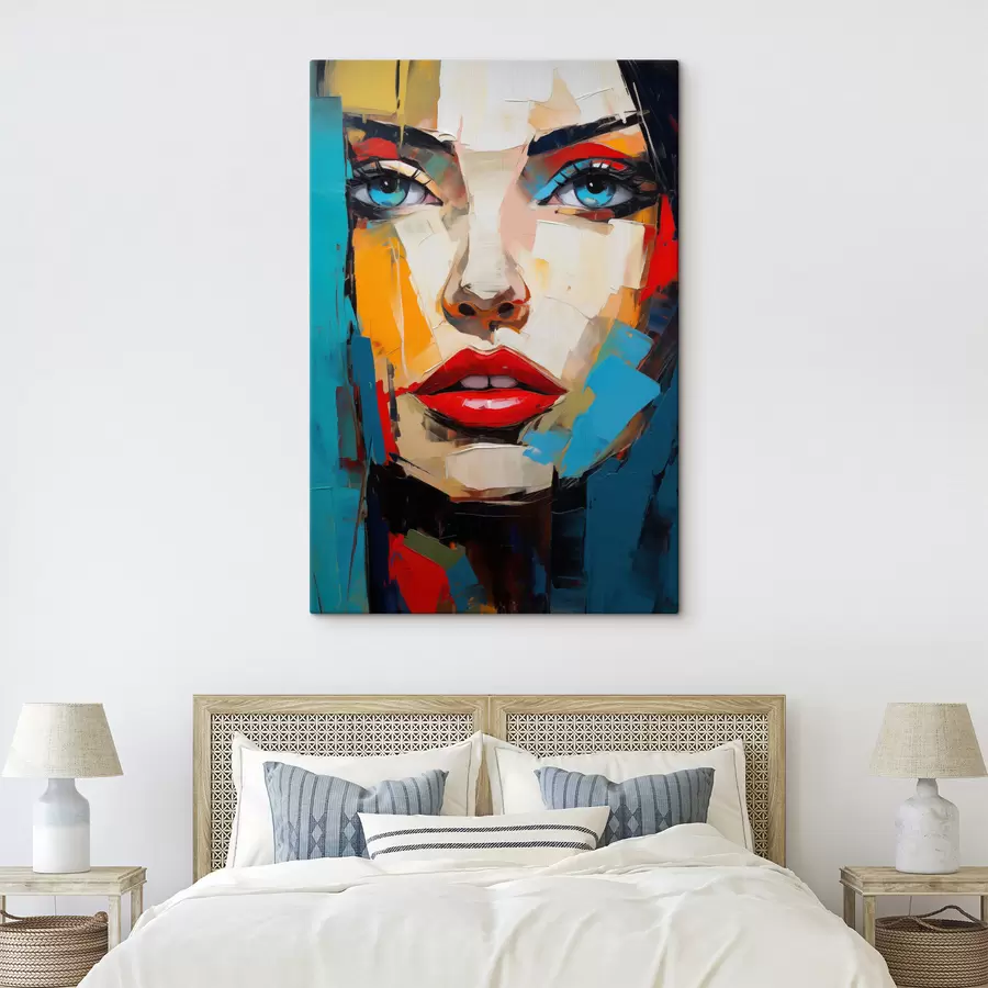 wall murals Abstract Portrait s49628