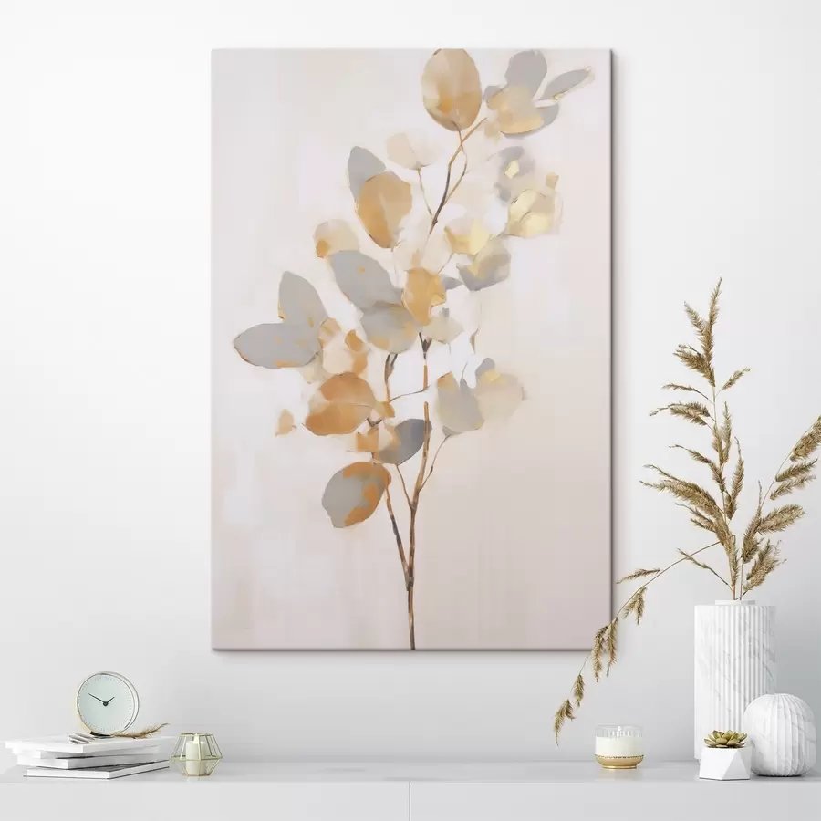 wall murals Abstract branch imitation of painting s49595