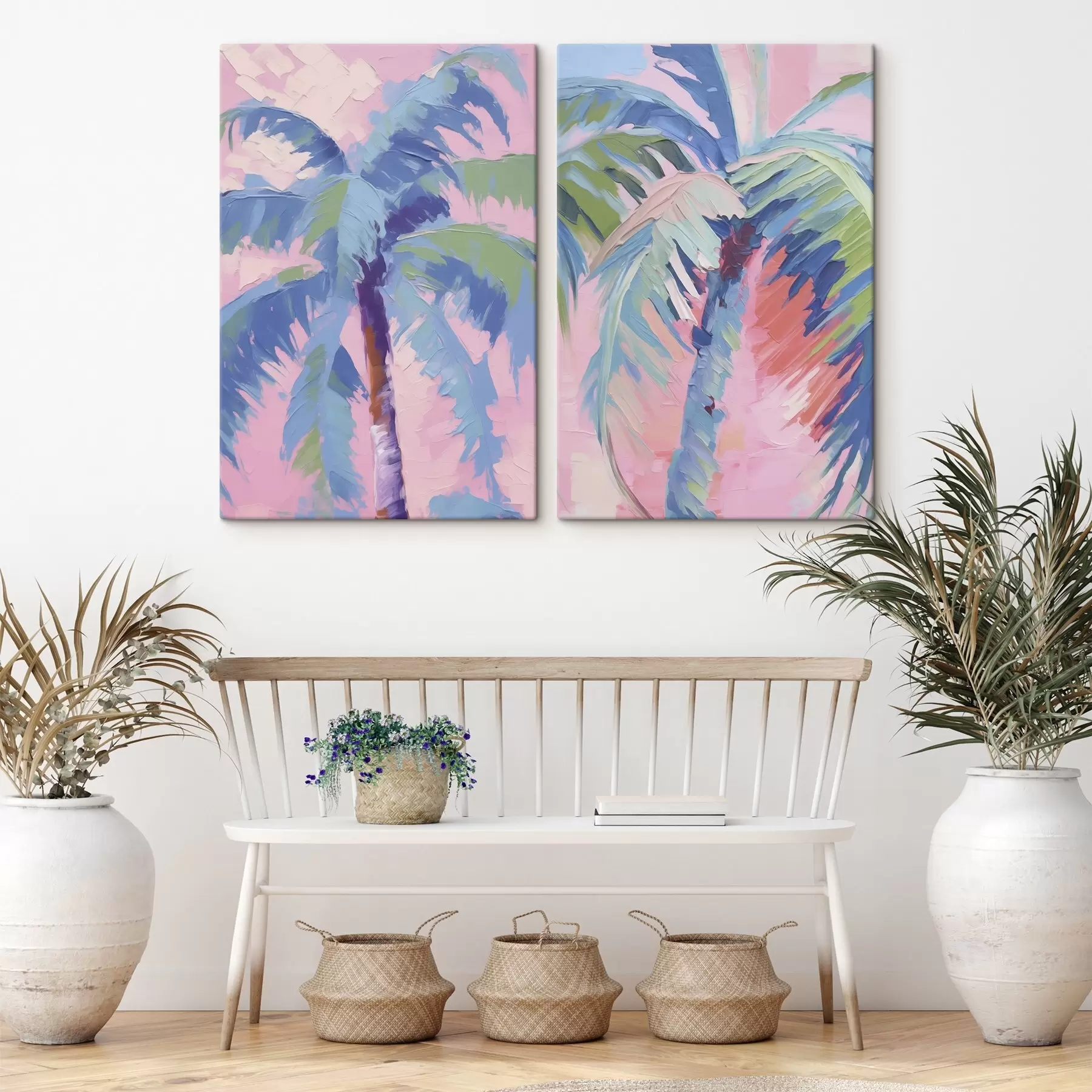 wall murals Palm tree imitation painting m30614