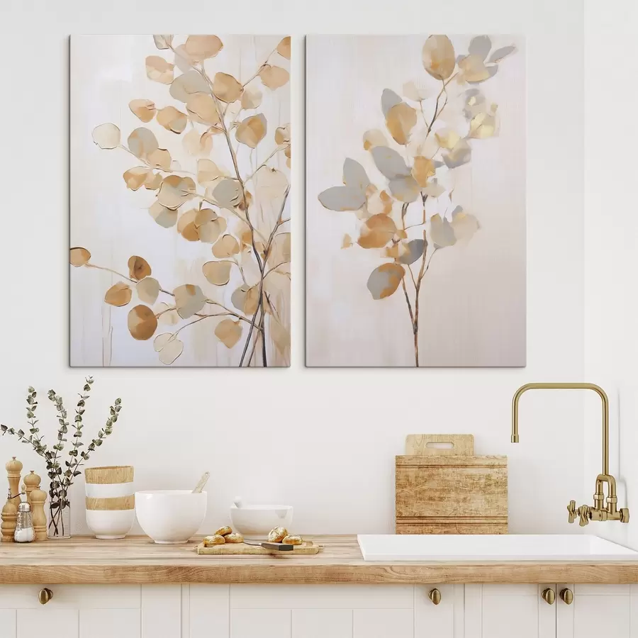 wall murals Abstract branch imitation of painting m30615