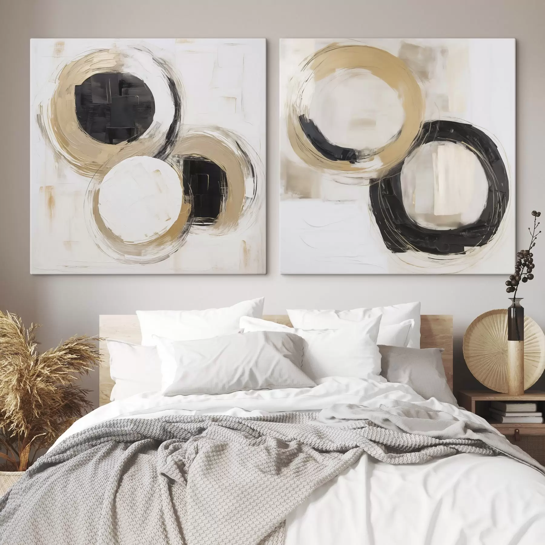 wall murals Modern abstract art imitation of painting m30626