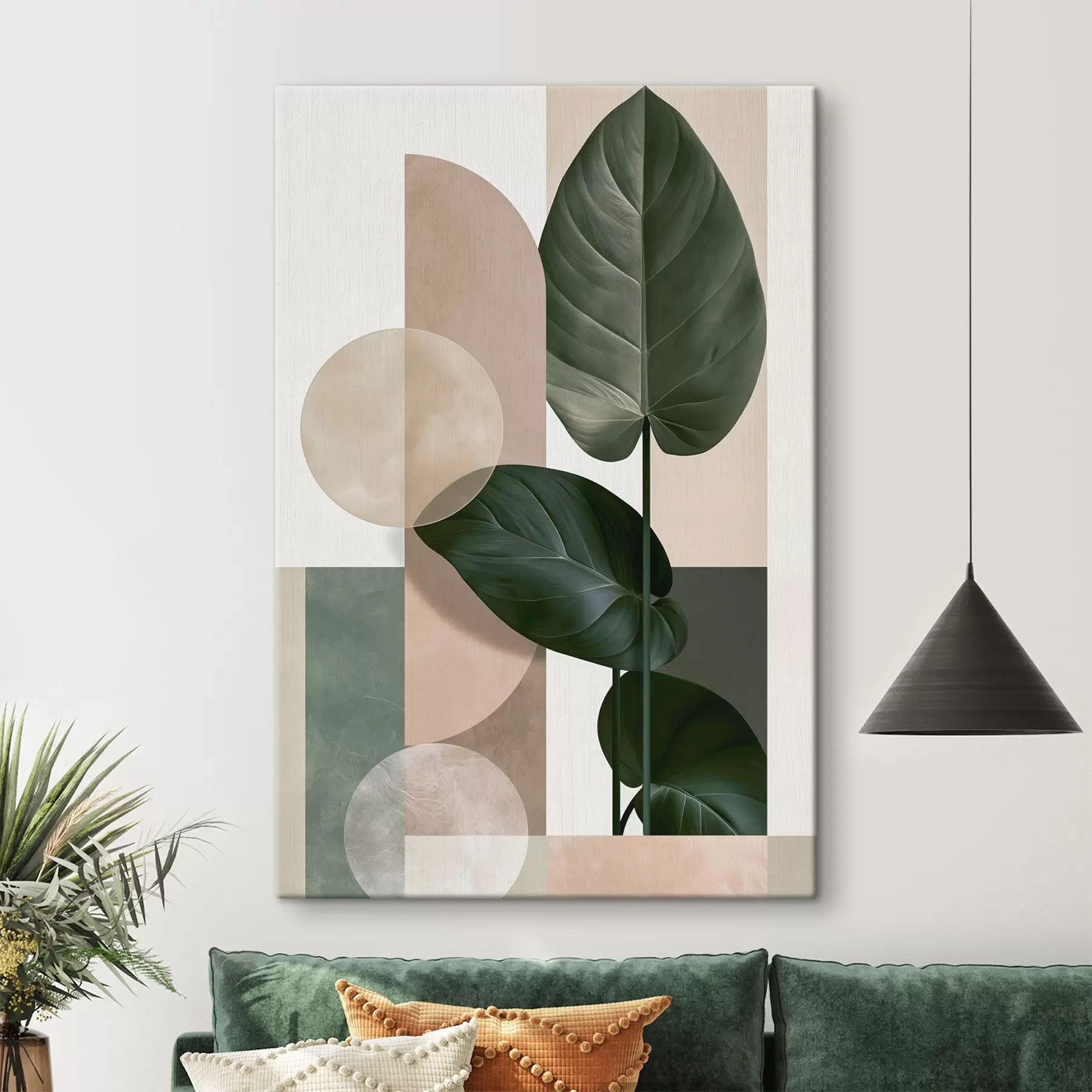 wall murals Botanical abstraction s49525