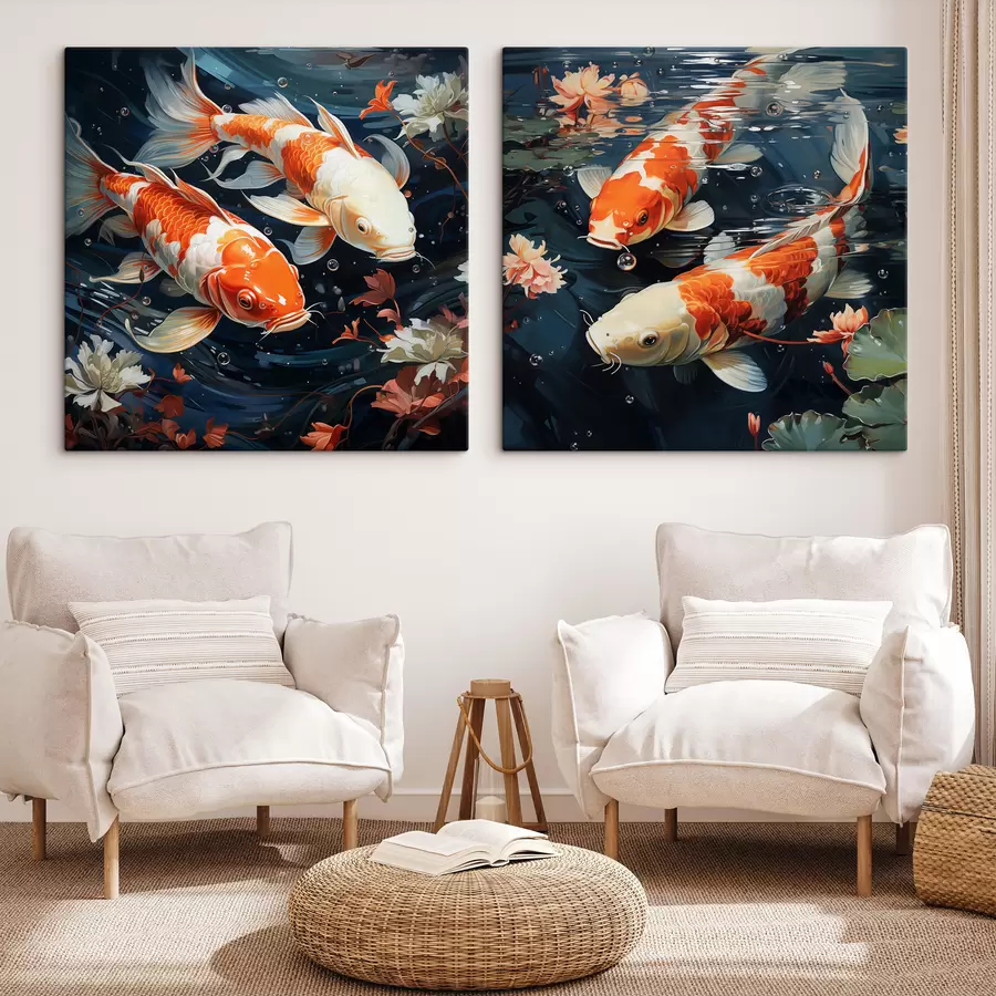 murales Peces de colores m30644