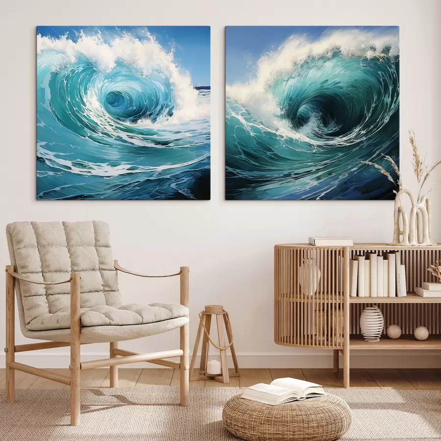 murales Olas del mar m30646