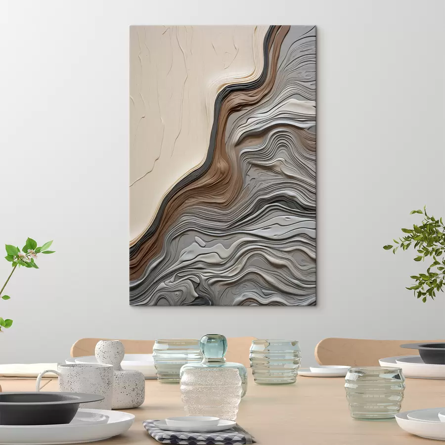 wall murals Soft Lines s49570