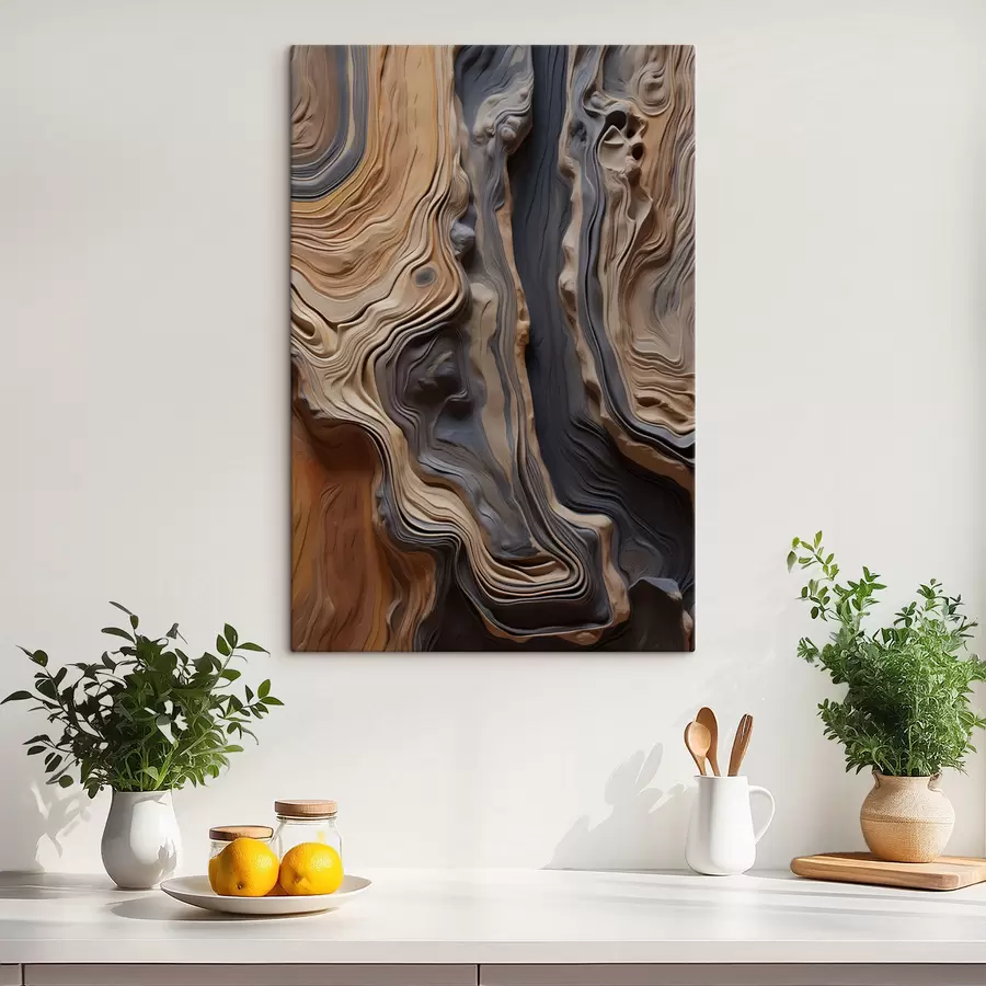 wall murals Wood Texture Imitation s49571