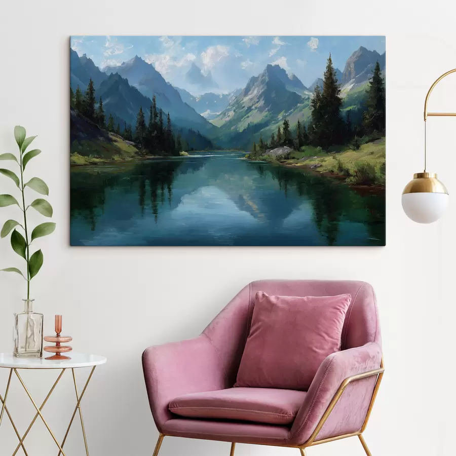 wall murals Mountain Landscape s49632