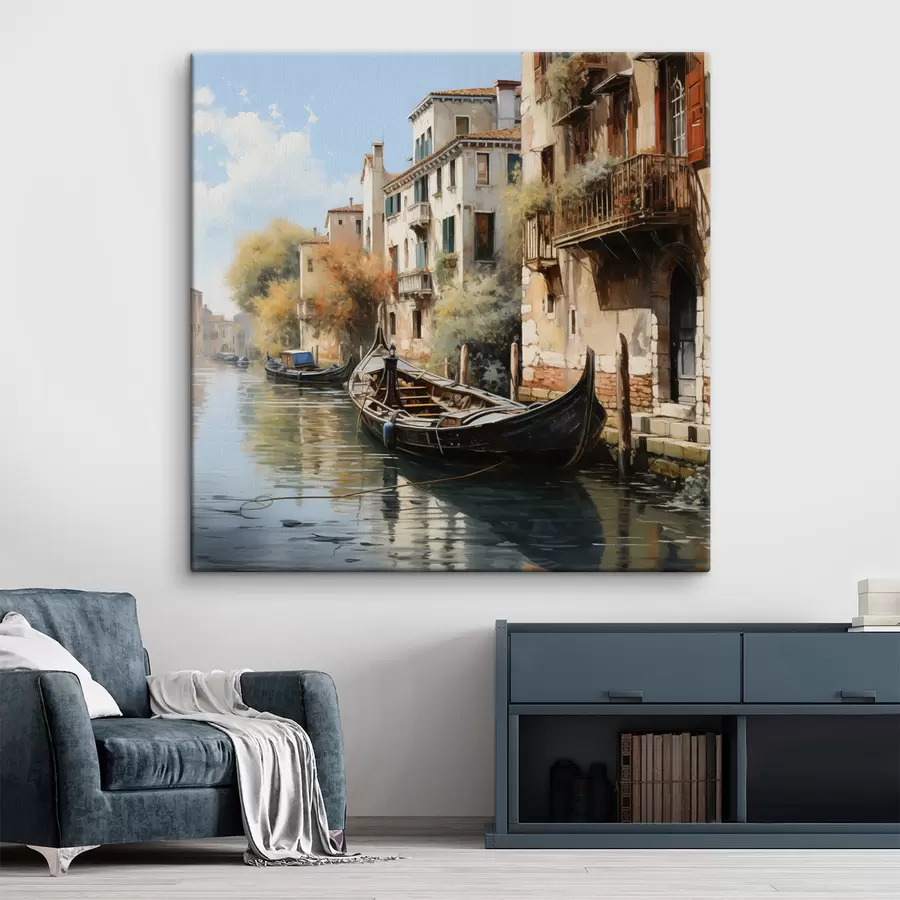 wall murals Venetian Silence s49636