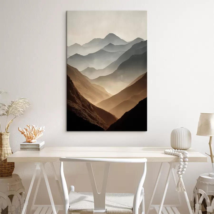 wall murals Gentle Mountains s49643