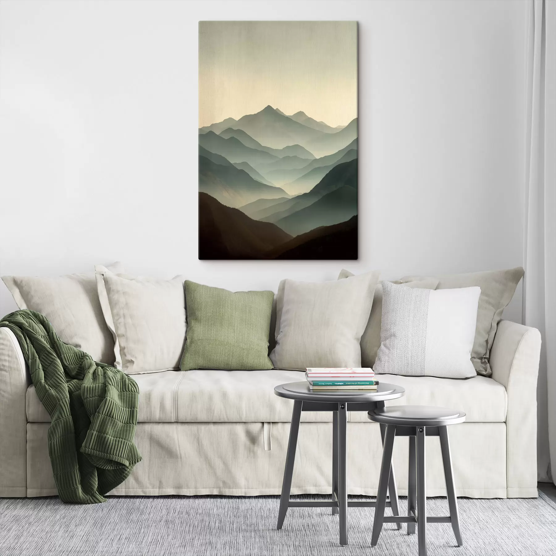 murales Las montañas al amanecer s49644