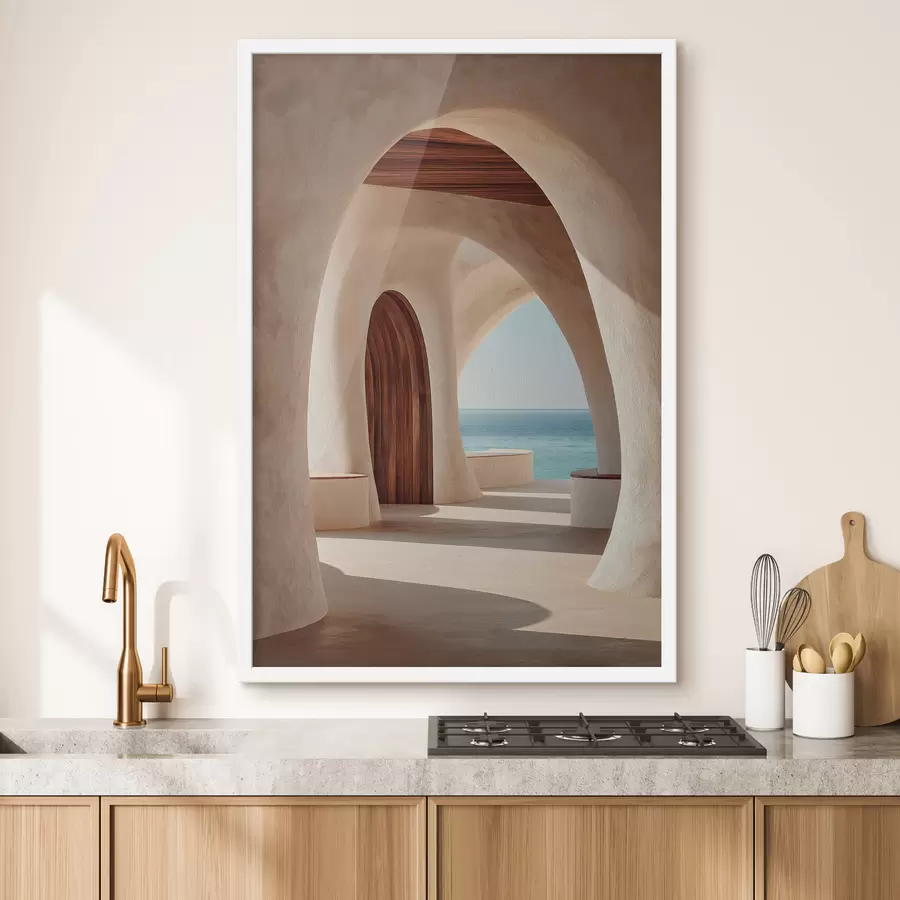 wall murals Coastal Sanctuary s49646