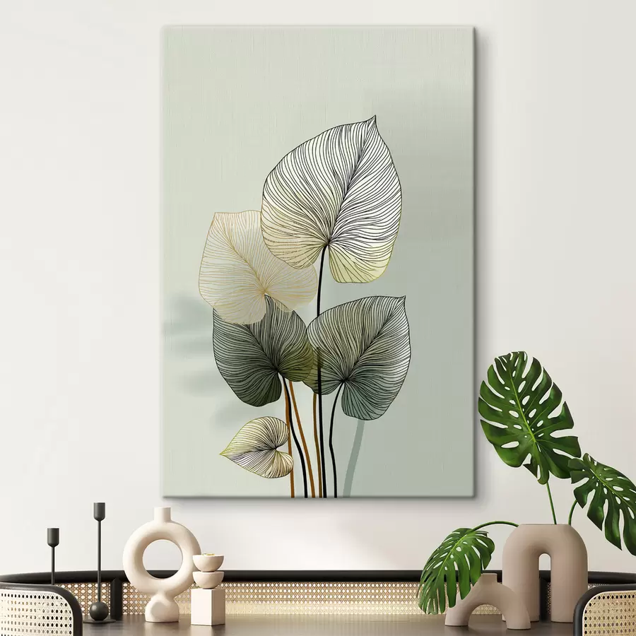 wall murals Whispering Leaves s49648