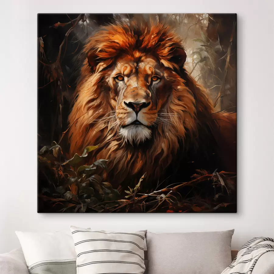 wall murals Lion s49665