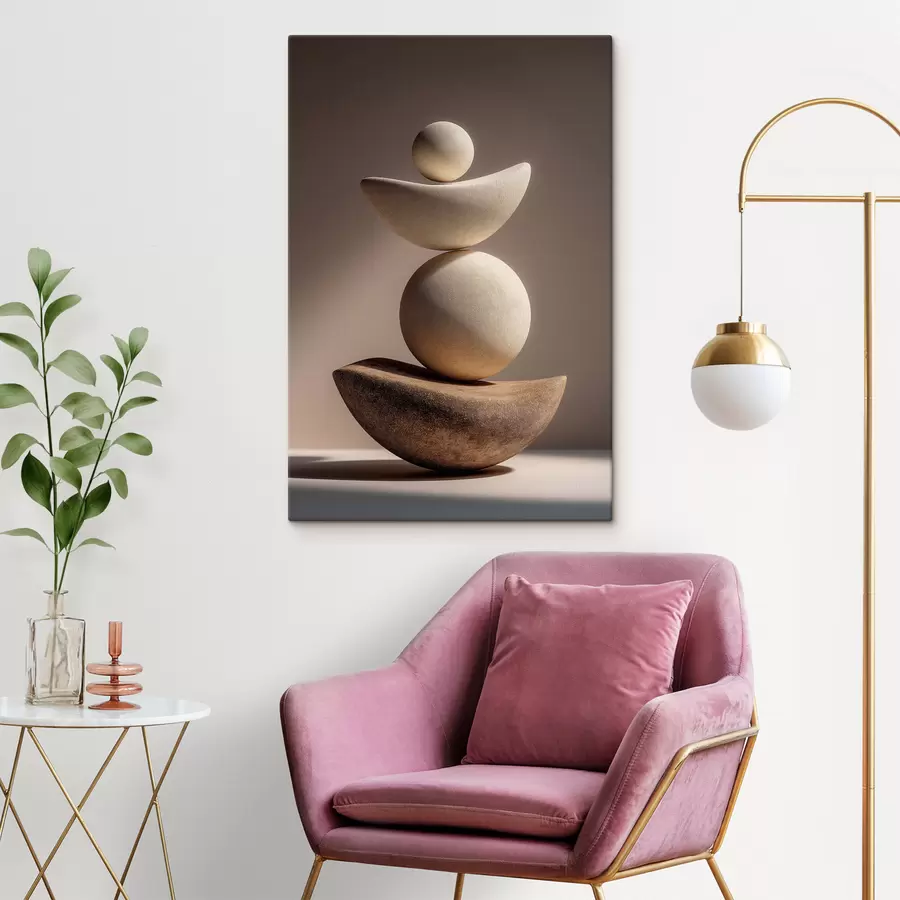 wall murals Delicate Stone s49670
