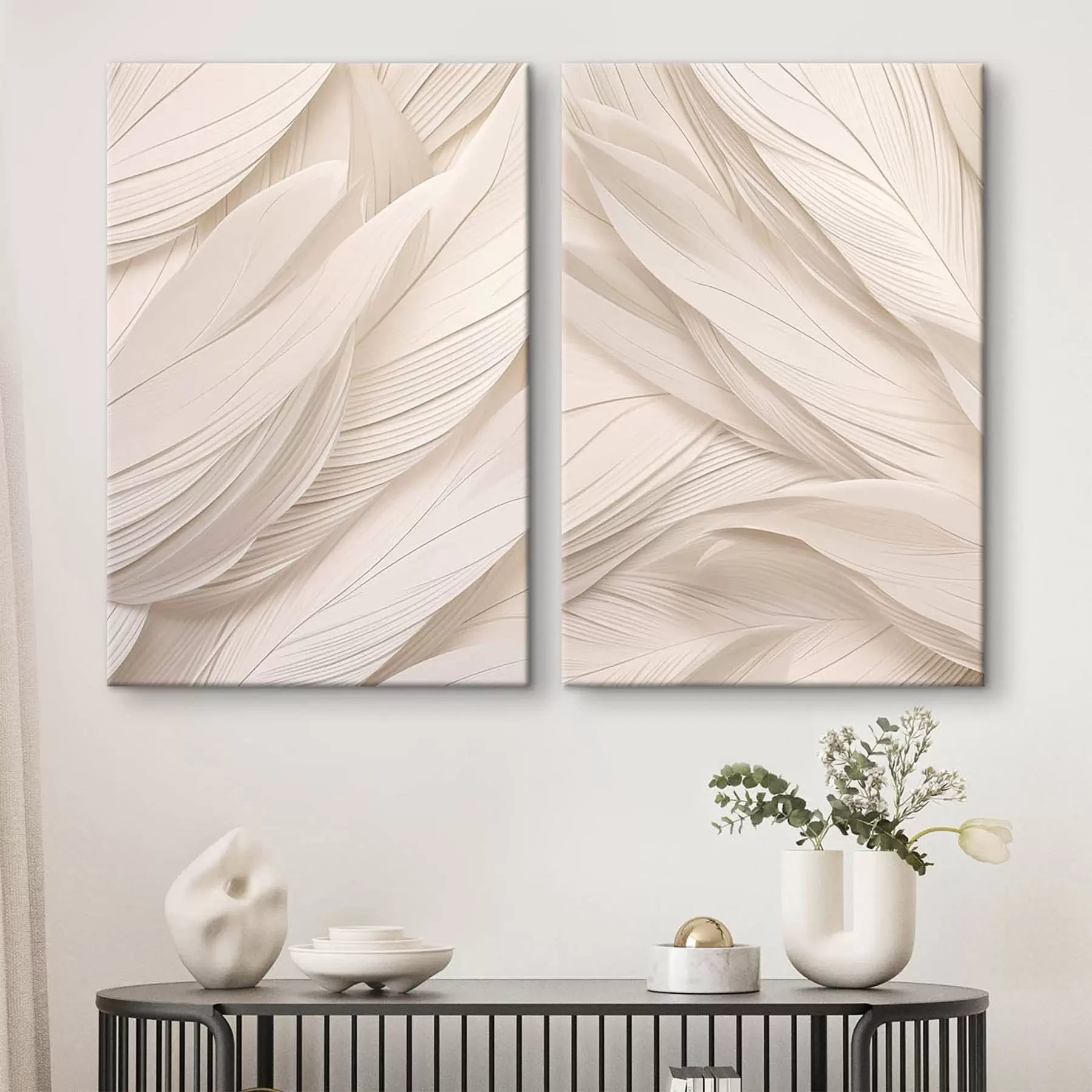 wall murals Beige Wave Abstraction m30604