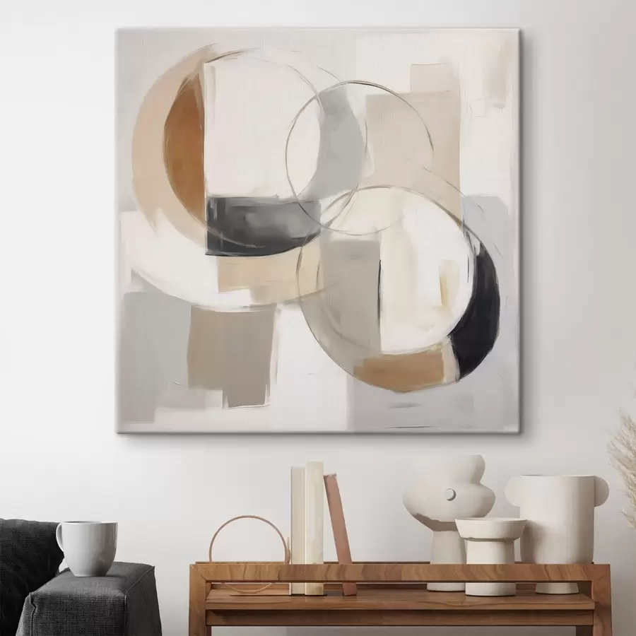 wall murals Abstraction imitation of painting s49744
