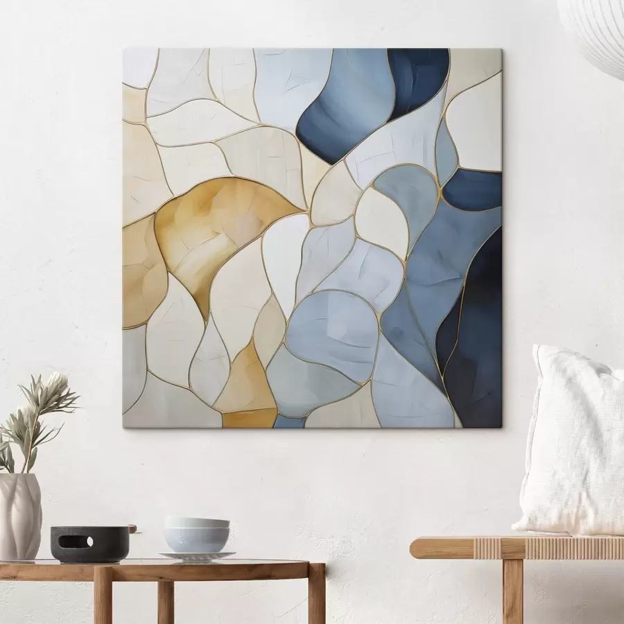 wall murals Abstract pattern, imitation of painting s49753