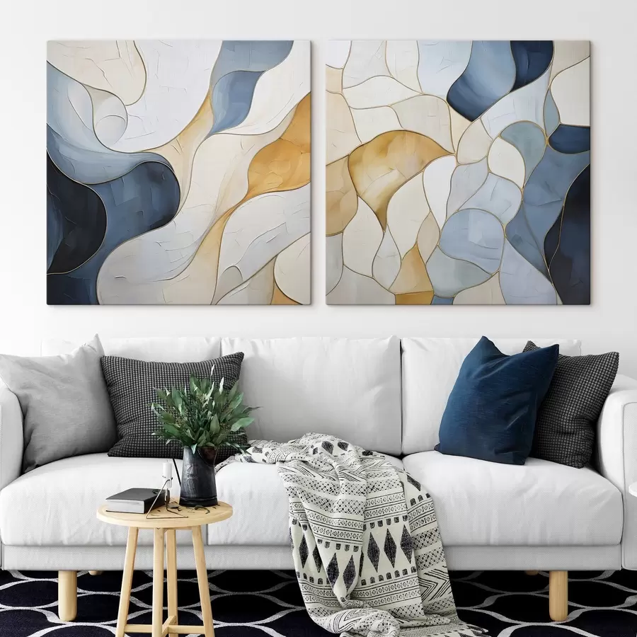 wall murals Abstract pattern, imitation of painting m30670