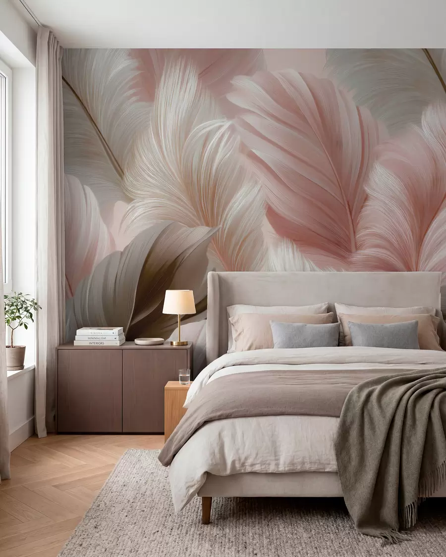 wall murals Feathers w05743