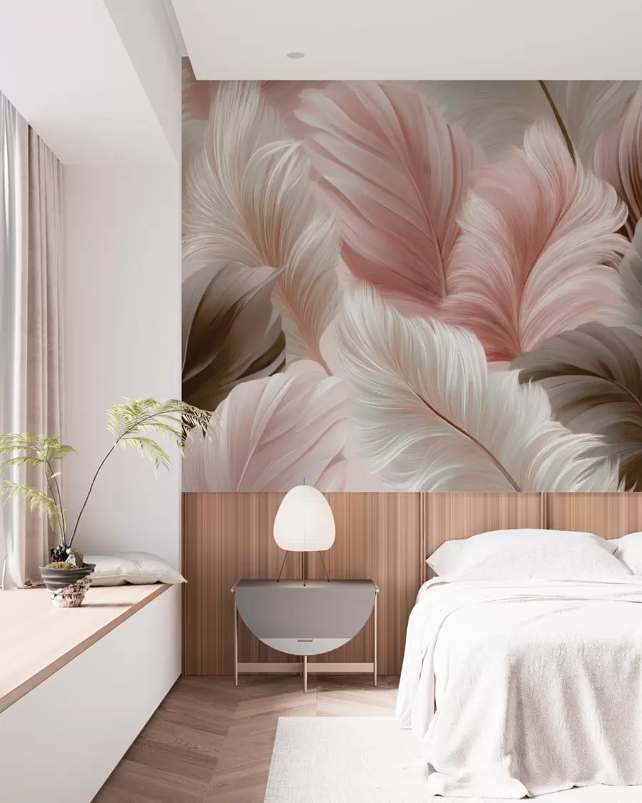 wall murals Feathers w05743