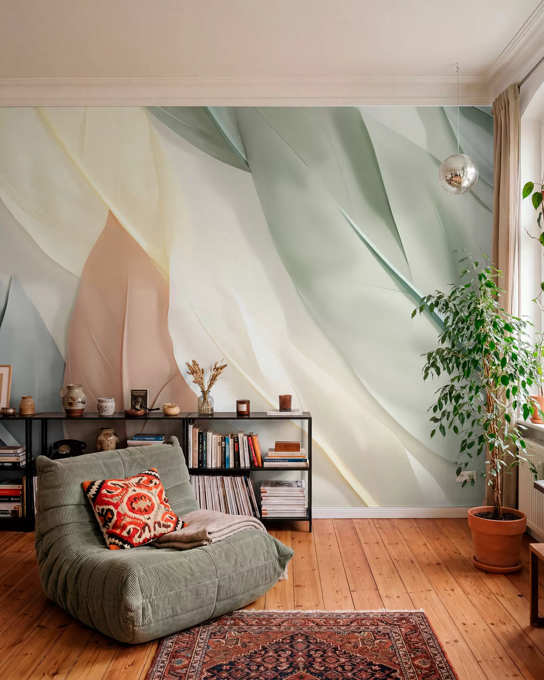 peintures murales Feuilles w05745