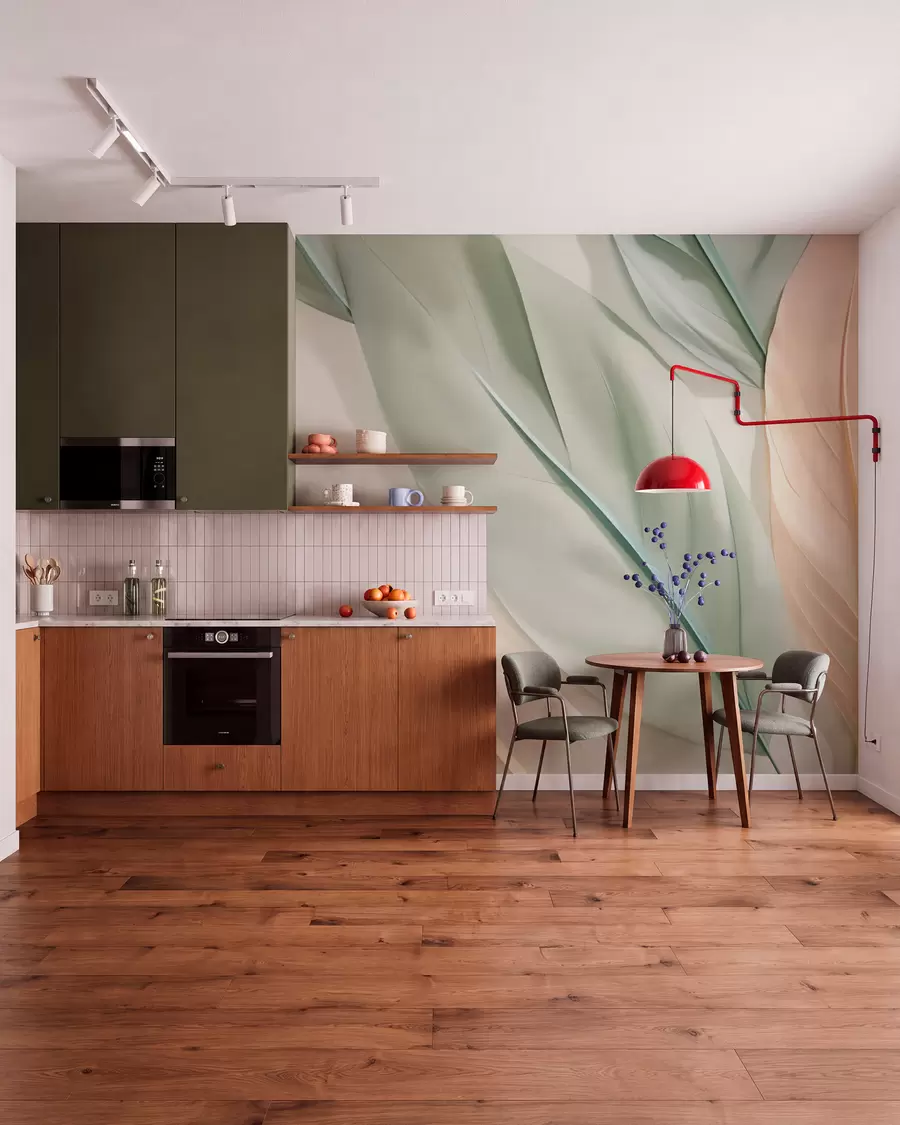 wall murals Leaves w05745
