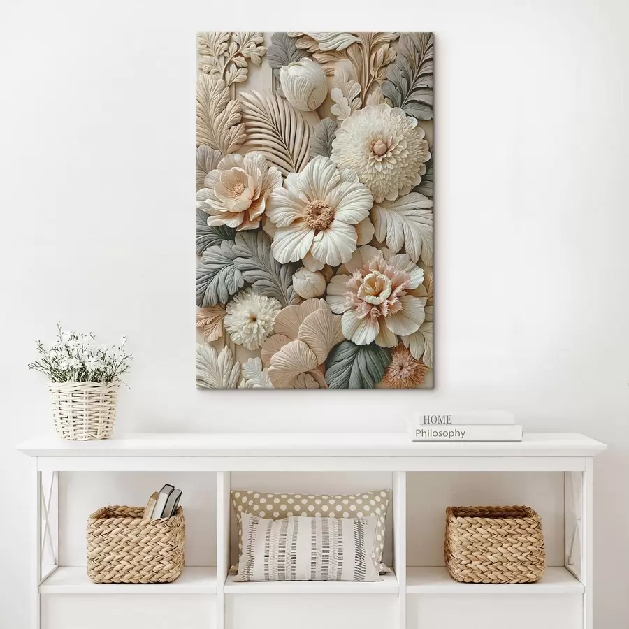 Wall Mural Photo Wallpaper Floral сomposition s49757