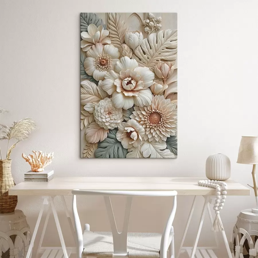 Wall Mural Photo Wallpaper Floral сomposition s49756