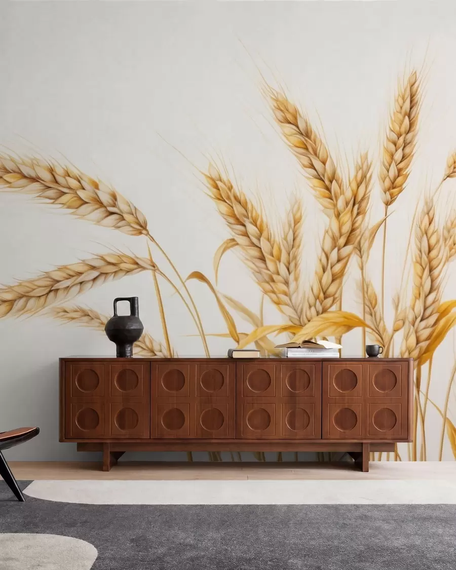 wall murals Delicate spikelets w05714v1