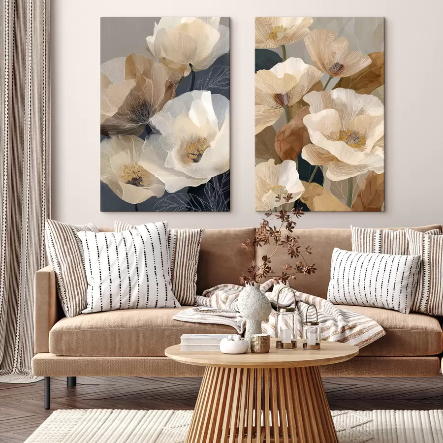 wall murals Decorative Poppies m30702