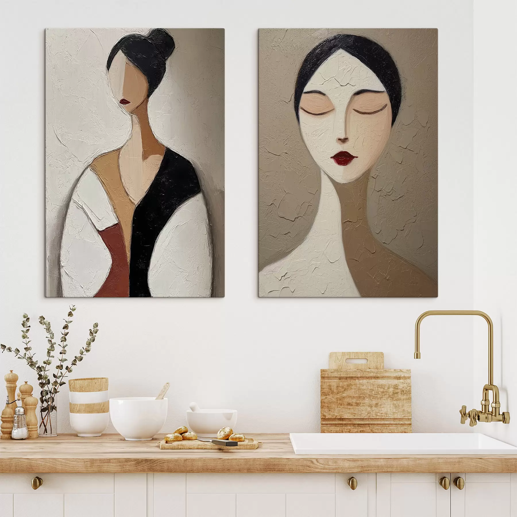 wall murals Stylized Portrait m30708