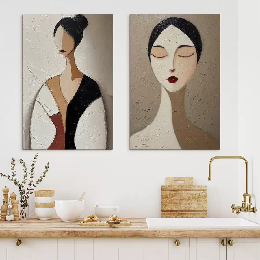 wall murals Stylized Portrait m30708
