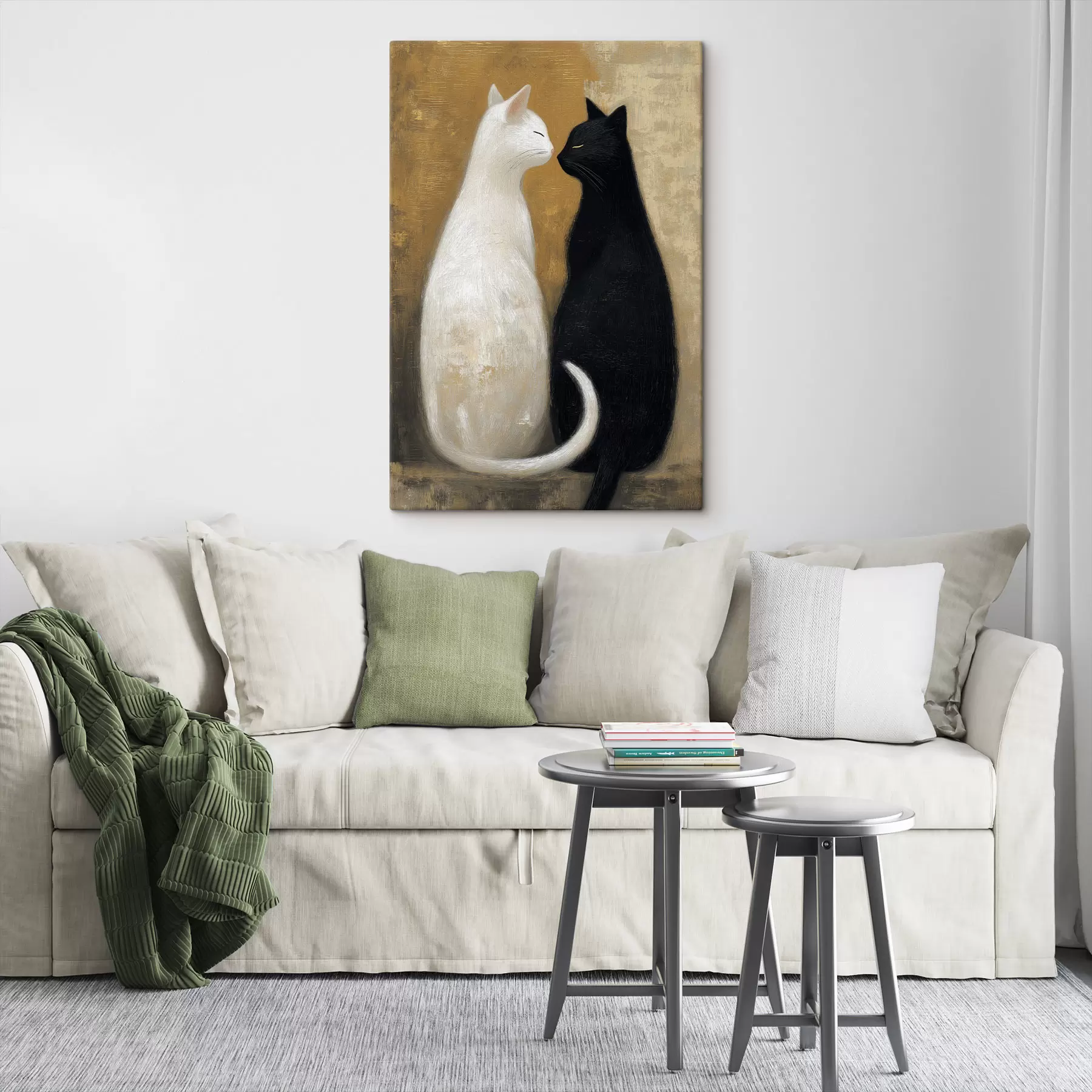 wall murals Two Cats s49836