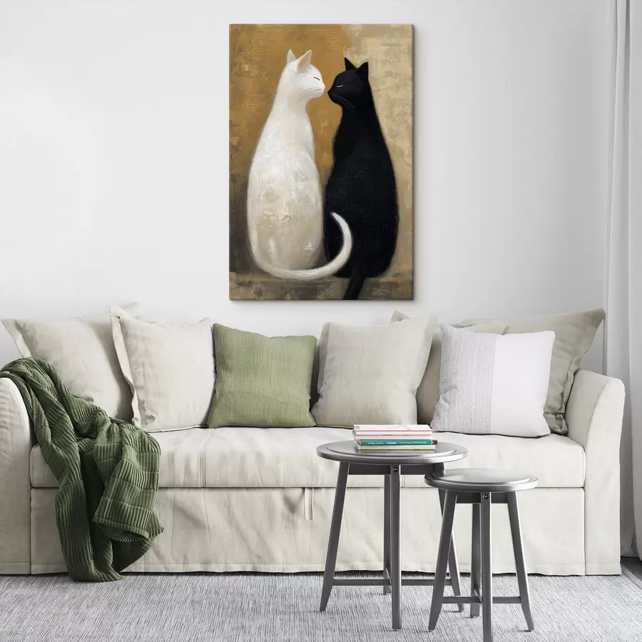 murales Dos gatos s49836