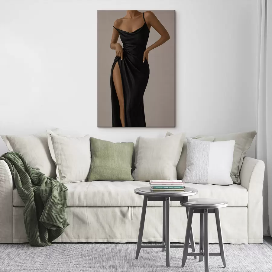 murales Vestido negro s49822
