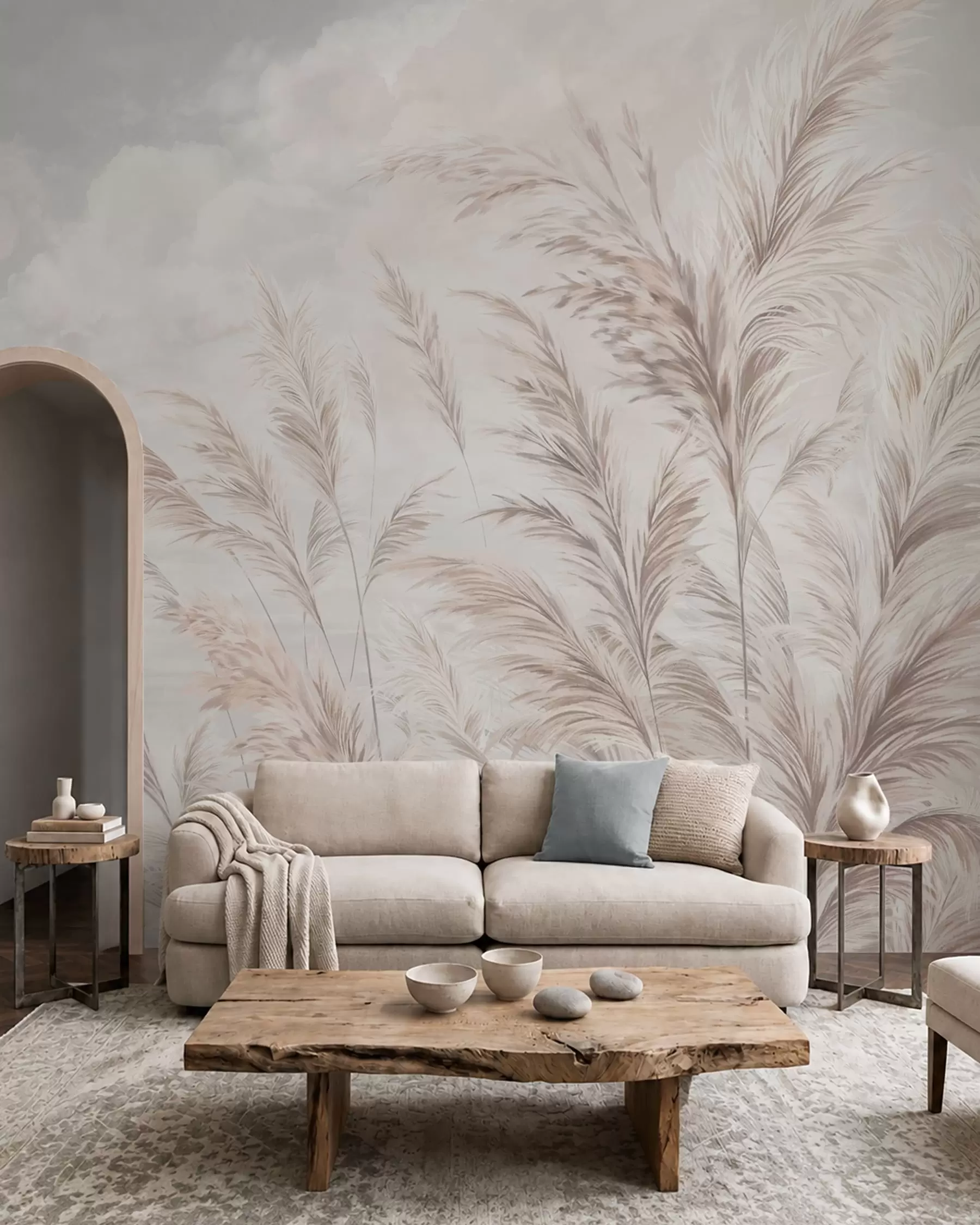 wall murals Ivory Meadow w05735v1