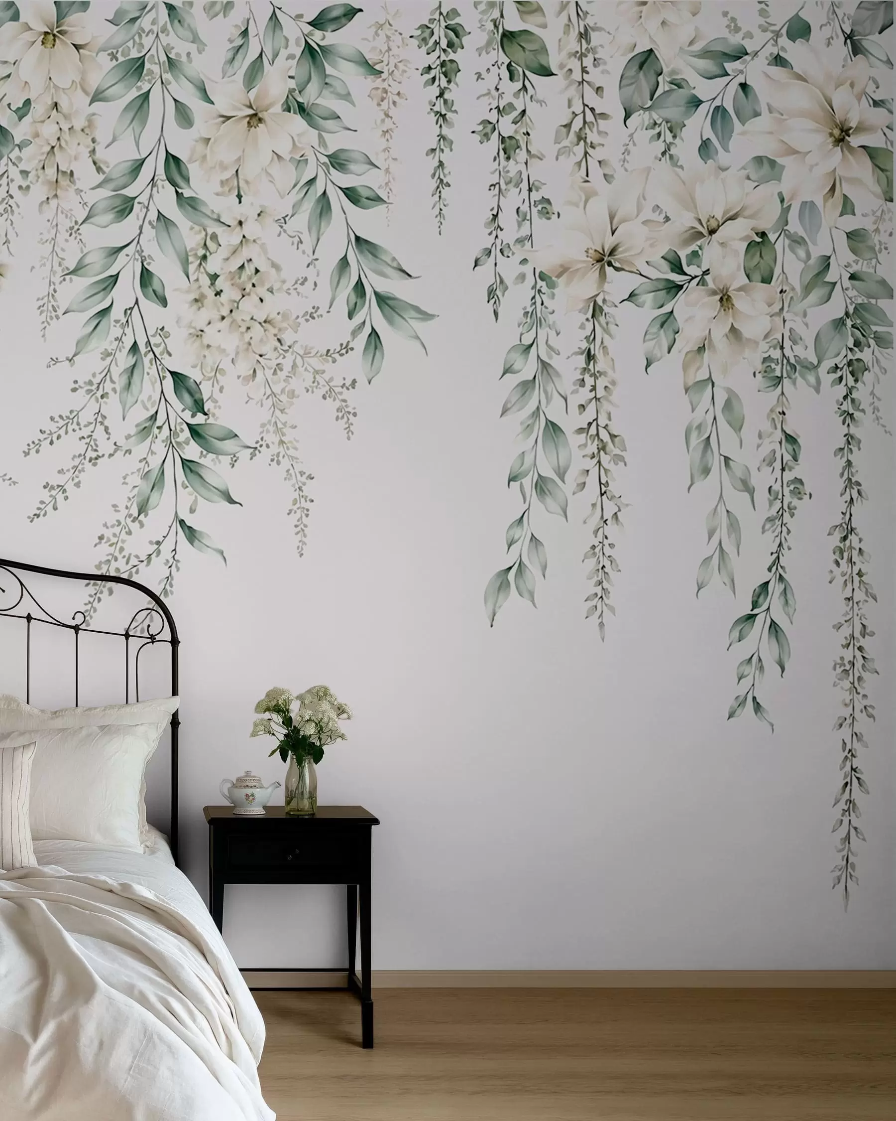 Wall Mural Photo Wallpaper Hanging Blossom Trails w05736