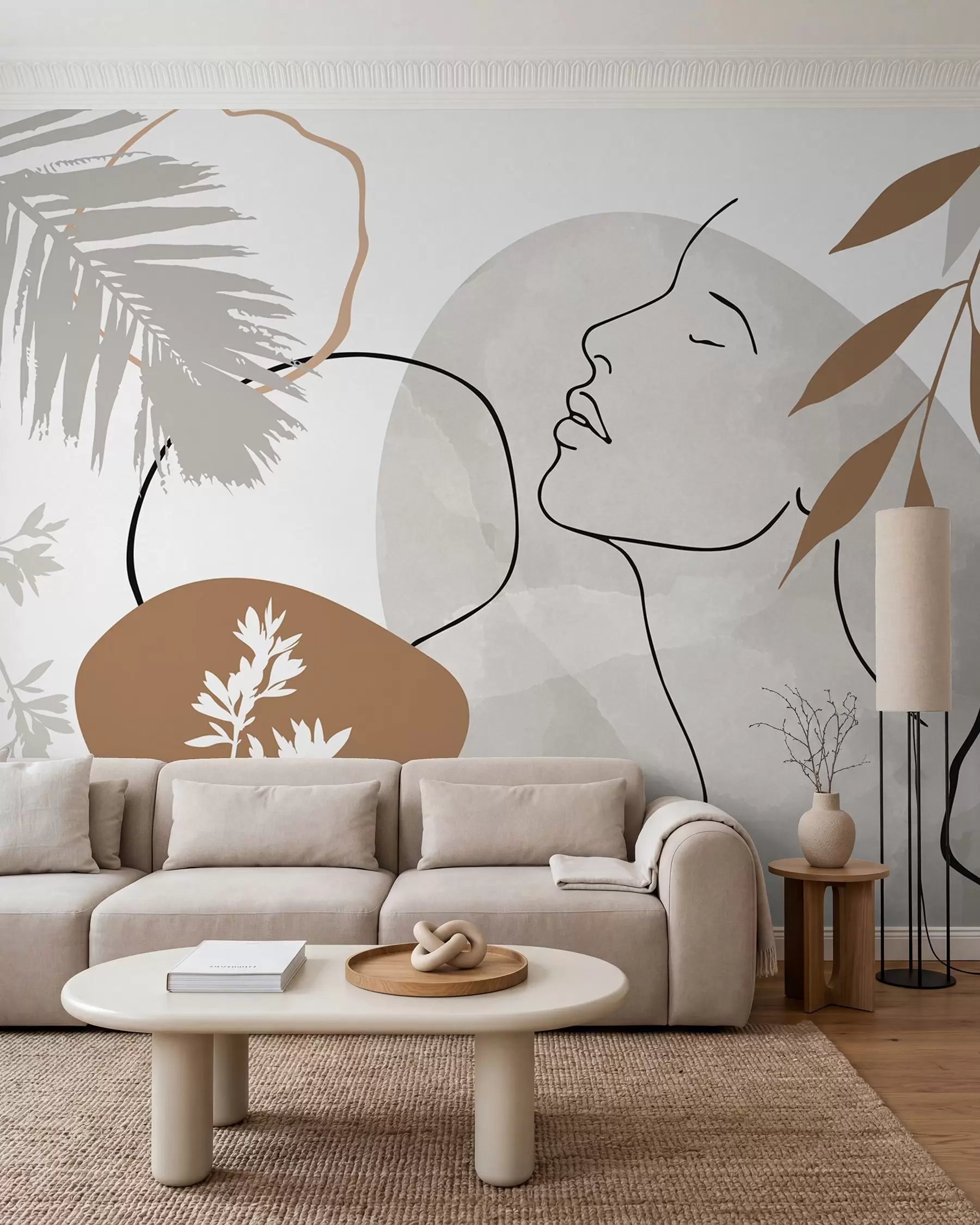 wall murals Face and calm w05776