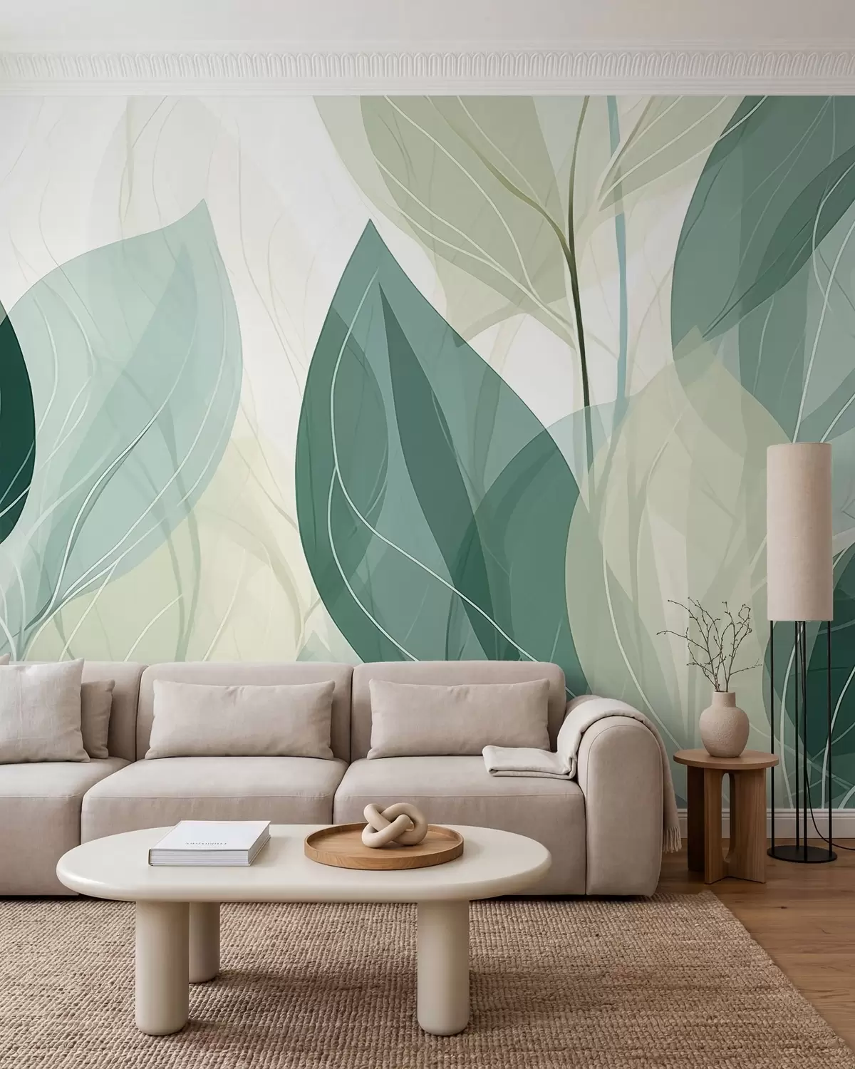 Wall Mural Photo Wallpaper Whispering Leaves w09970v1