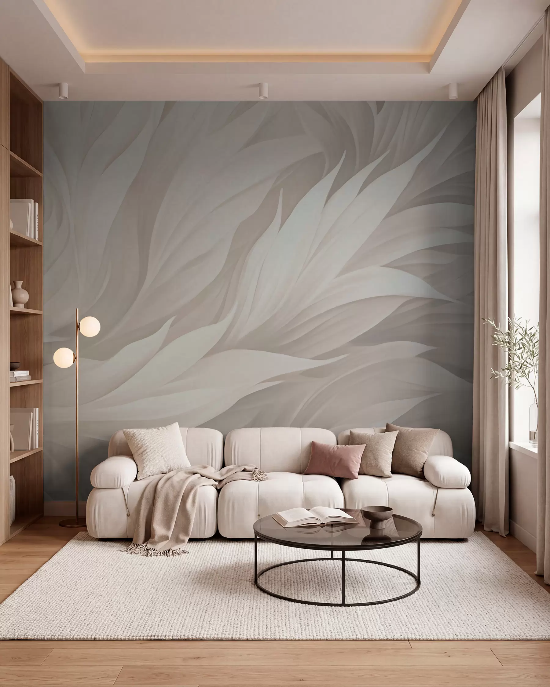 wall murals Feathers w05773