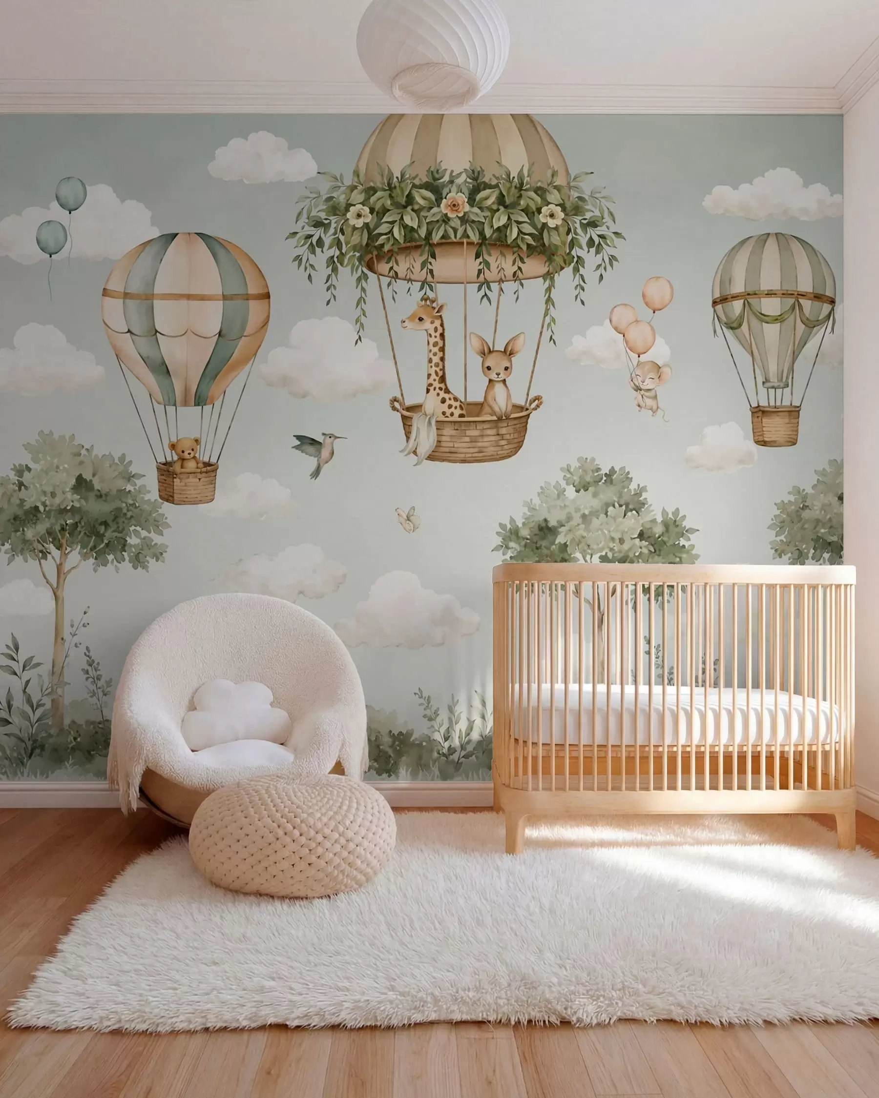 Wall Mural Photo Wallpaper Balloon Adventures w05738