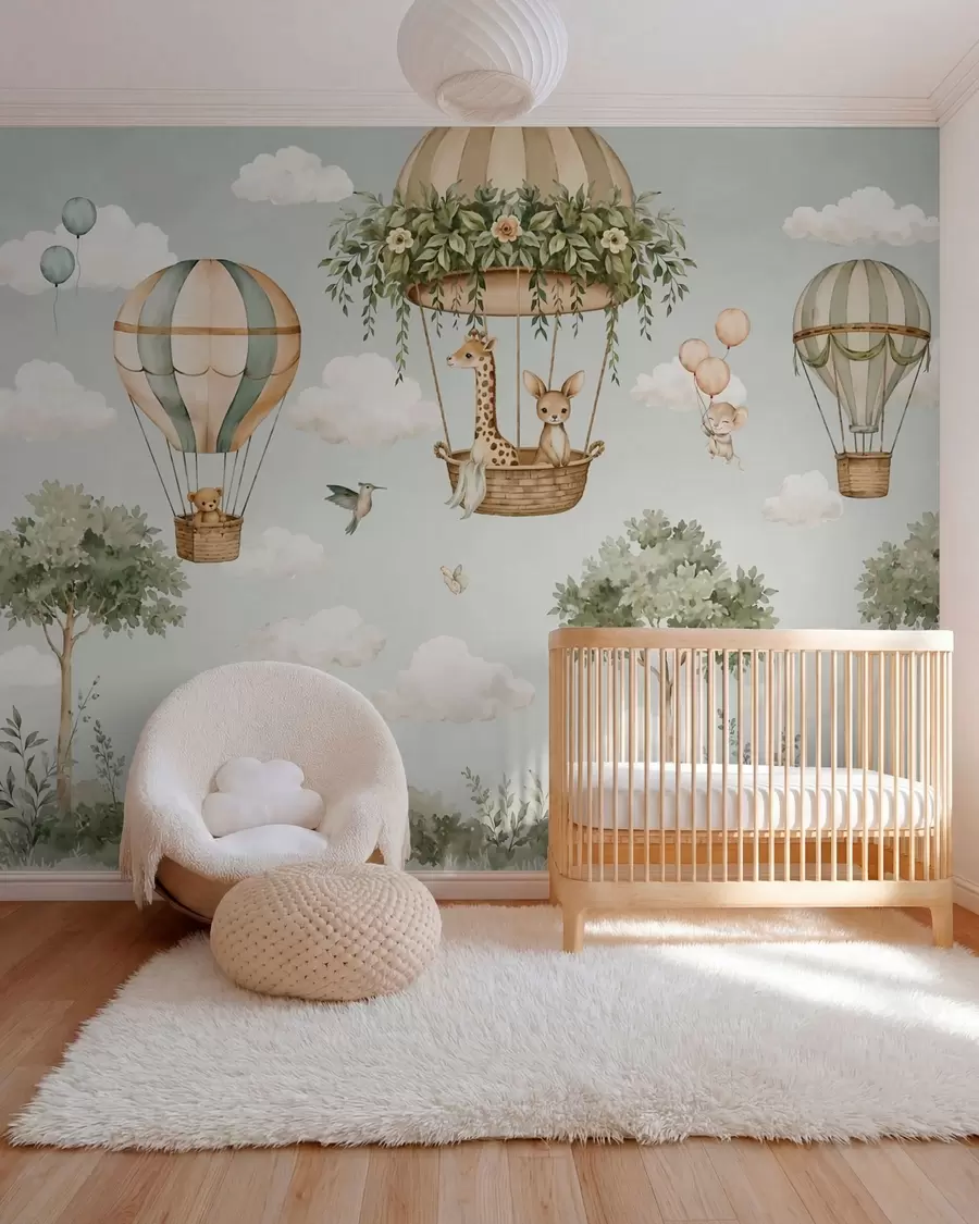 murales Aventuras en globo w05738