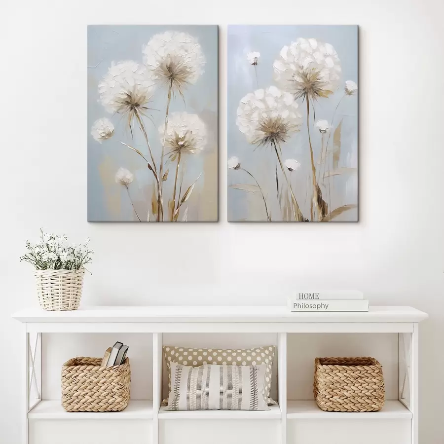 wall murals Dandelions imitation painting m30731