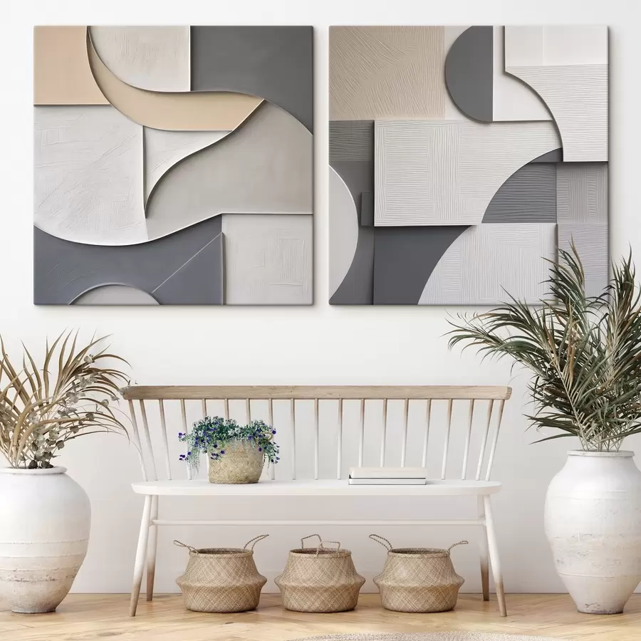 Wall Mural Photo Wallpaper Abstract, flat illustration m30736